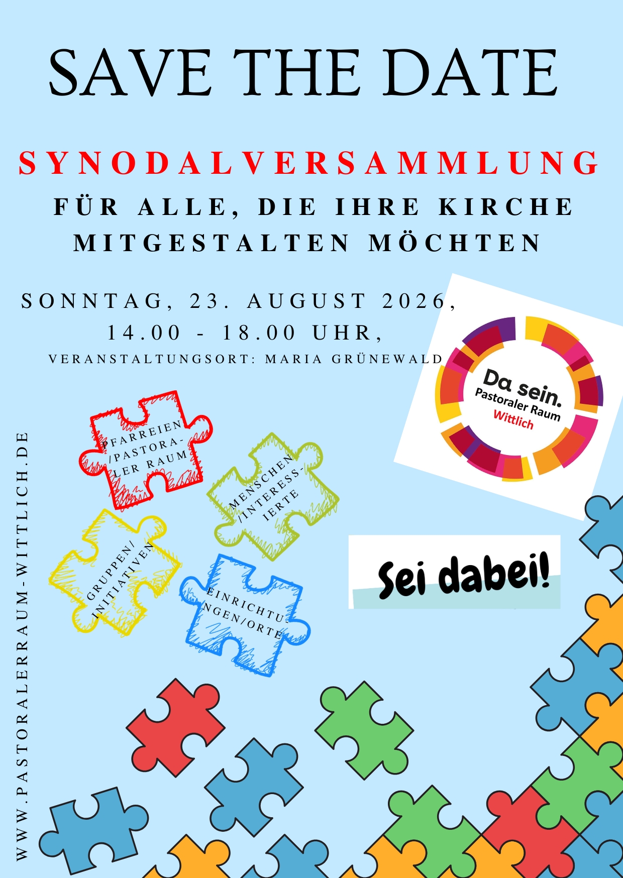 Synodalversammlung Save the Date